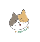 くまとうさぎとねこ（個別スタンプ：3）