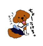 愛犬プードルの日常2（個別スタンプ：11）