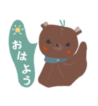 Bambi bear 's Day（個別スタンプ：1）