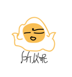 Egghausted Eggy（個別スタンプ：35）
