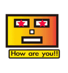 Box Box Man(For English)（個別スタンプ：1）