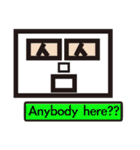 Box Box Man(For English)（個別スタンプ：2）