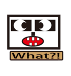Box Box Man(For English)（個別スタンプ：10）