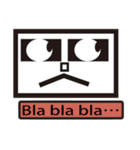 Box Box Man(For English)（個別スタンプ：13）