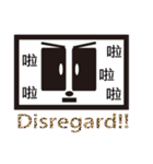 Box Box Man(For English)（個別スタンプ：18）