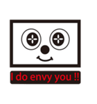 Box Box Man(For English)（個別スタンプ：40）