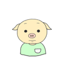 のんびりぶたの『ぽよん』vol.2（個別スタンプ：1）