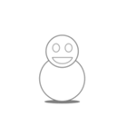 Little Snowman Story（個別スタンプ：3）