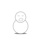 Little Snowman Story（個別スタンプ：4）