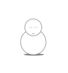 Little Snowman Story（個別スタンプ：9）