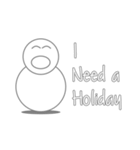 Little Snowman Story（個別スタンプ：13）