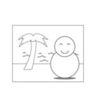 Little Snowman Story（個別スタンプ：37）