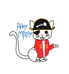 海賊猫（個別スタンプ：8）