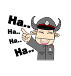 police buffalo（個別スタンプ：3）