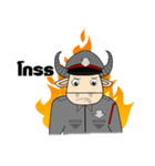 police buffalo（個別スタンプ：5）