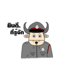 police buffalo（個別スタンプ：7）