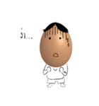 Big head egg（個別スタンプ：3）