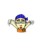 ブルーのノリさん（個別スタンプ：7）
