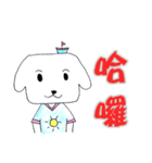 Sailboat dog - debut（個別スタンプ：1）