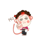 Monkey Go To Korea（個別スタンプ：3）