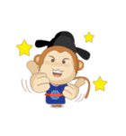 Monkey Go To Korea（個別スタンプ：7）