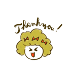 シンプルゆるかお（個別スタンプ：9）
