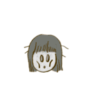 シンプルゆるかお（個別スタンプ：25）