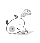 Little White Cattle - life note 1（個別スタンプ：27）