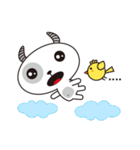 Little White Cattle - life note 1（個別スタンプ：32）