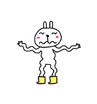 rabbit yellow boots（個別スタンプ：27）