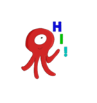 Alien Octopus 1（個別スタンプ：1）