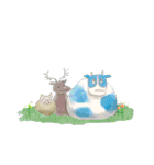 よつかいど牛（個別スタンプ：8）
