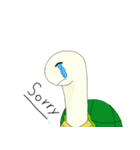 Cute little turtle（個別スタンプ：6）