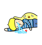 Two brother＆yellow pet（個別スタンプ：14）