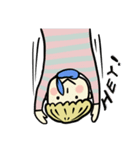 Two brother＆yellow pet（個別スタンプ：35）