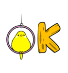 たまにトリじゃないトリ（個別スタンプ：1）