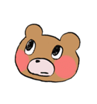 くま40面相（個別スタンプ：3）