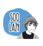 Simple - Guy（個別スタンプ：38）