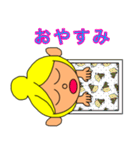 たまねぎヘアーの女の子（個別スタンプ：4）