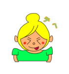 たまねぎヘアーの女の子（個別スタンプ：20）