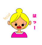たまねぎヘアーの女の子（個別スタンプ：26）