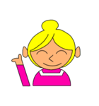 たまねぎヘアーの女の子（個別スタンプ：38）