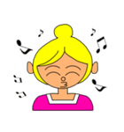 たまねぎヘアーの女の子（個別スタンプ：39）