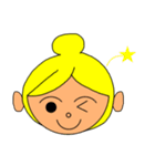 たまねぎヘアーの女の子（個別スタンプ：40）