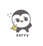 morning penguin（個別スタンプ：12）