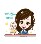 Mamii Mommy ＆ Baby（個別スタンプ：6）