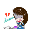 Mamii Mommy ＆ Baby（個別スタンプ：18）