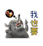 OKME Fantastic journey:Tooth fairy＆decay（個別スタンプ：7）
