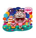 OMPINK : Kiss Kiss（個別スタンプ：11）