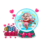 OMPINK : Kiss Kiss（個別スタンプ：35）